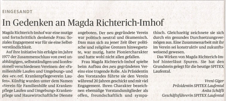 Wochenblatt vom 22.04.2021
